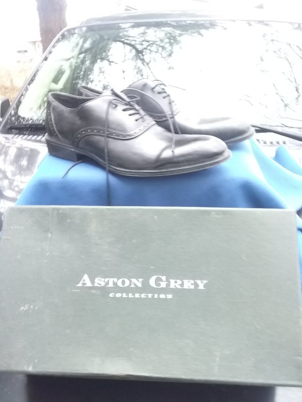 Aston Grey mens shoes